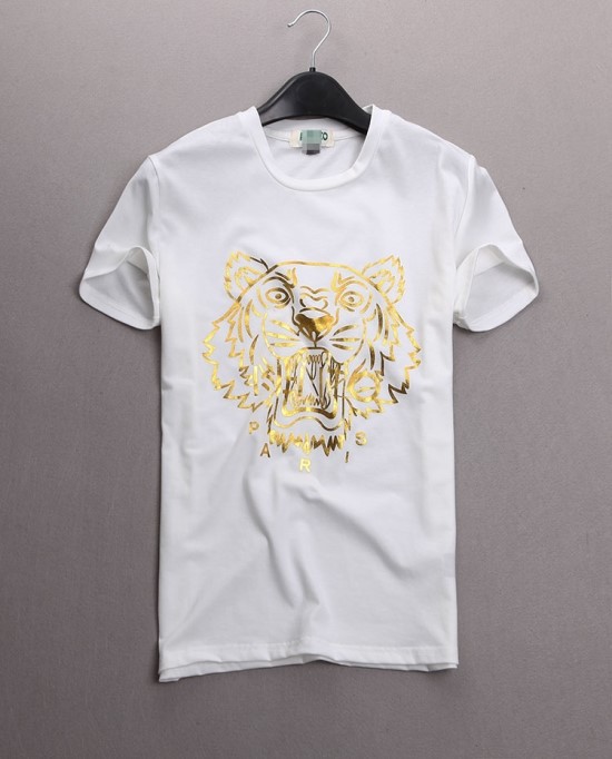 겐조 골드 나염 반팔티