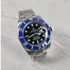 로렉스 서브마리너 블루 베젤 블랙 다이얼 시계