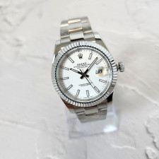 로렉스 데이저스트 41 화이트 다이얼 시계