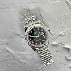 로렉스 데이저스트 41 블랙 다이얼 다이아 셋팅 시계