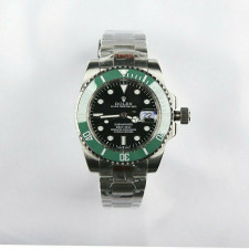 로렉스 서브마리너 그린 베젤 블랙 다이얼 시계