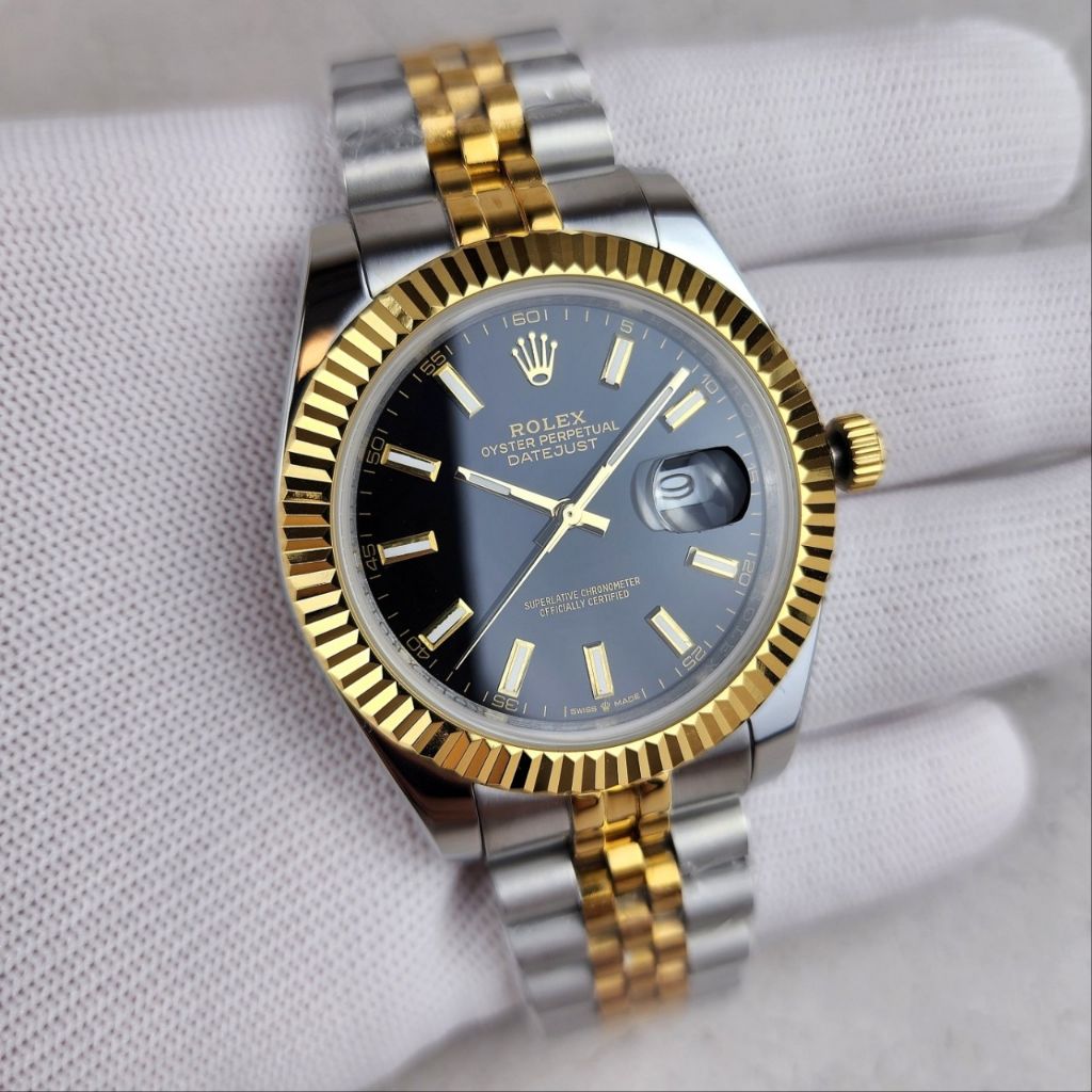 로렉스 데이저스트 블랙 콤비 41 시계