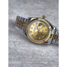 로렉스 데이저스트 골드 다이아 콤비 시계