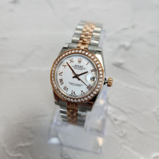 로렉스 데이저스트 화이트 로마 에버 로즈골드 콤비 다이아 시계