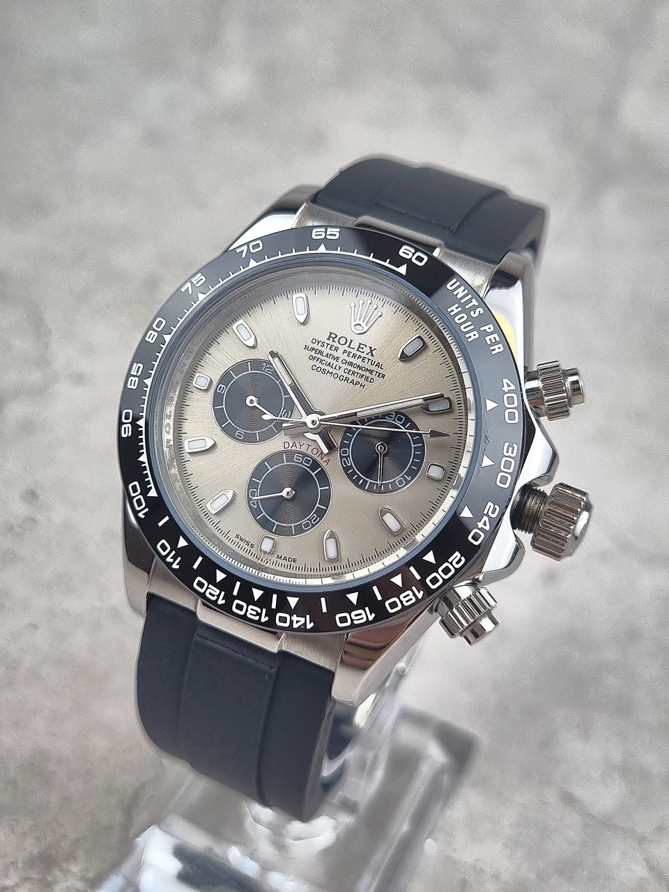 로렉스 데이토나 에버 로즈골드 그레이 다이얼 시계