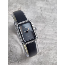 샤넬 프리미에르 블랙 다이얼 다이아 시계