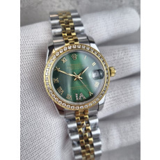 로렉스 데이저스트 올리브 그린 로마 다이아 31 시계