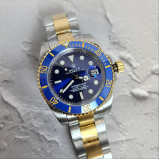 로렉스 서브마리너 블루 콤비 시계