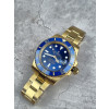 로렉스 서브마리너 블루 다이얼 금통 시계