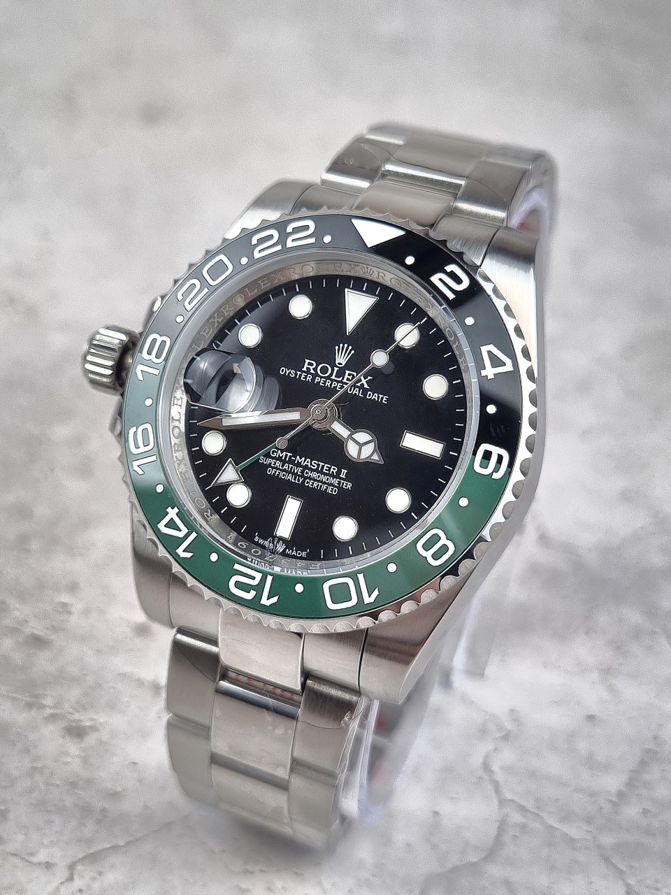 로렉스 GMT 마스터 2 스프라이트 시계