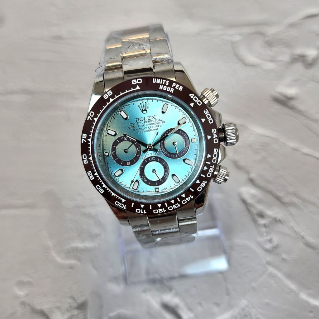 로렉스 데이토나 플래티넘 아이스 블루 다이얼 시계