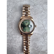 로렉스 데이데이트 올리브 그린 로마 시계