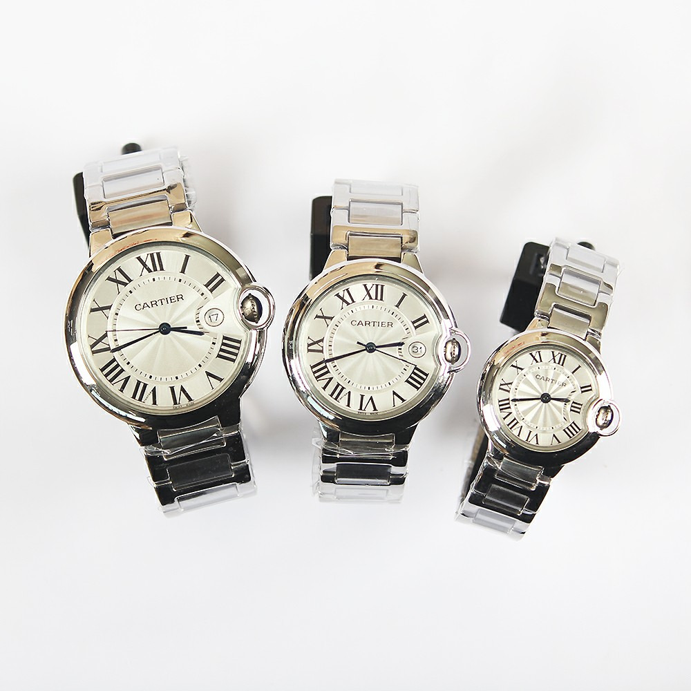 까르띠에 발롱블루 메탈 시계 30mm, 38mm, 45mm