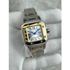 까르띠에 산토스 콤비 스몰 시계