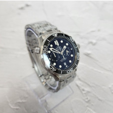 오메가 코액시얼 씨마스터 다이버 300M 블랙 다이얼 시계