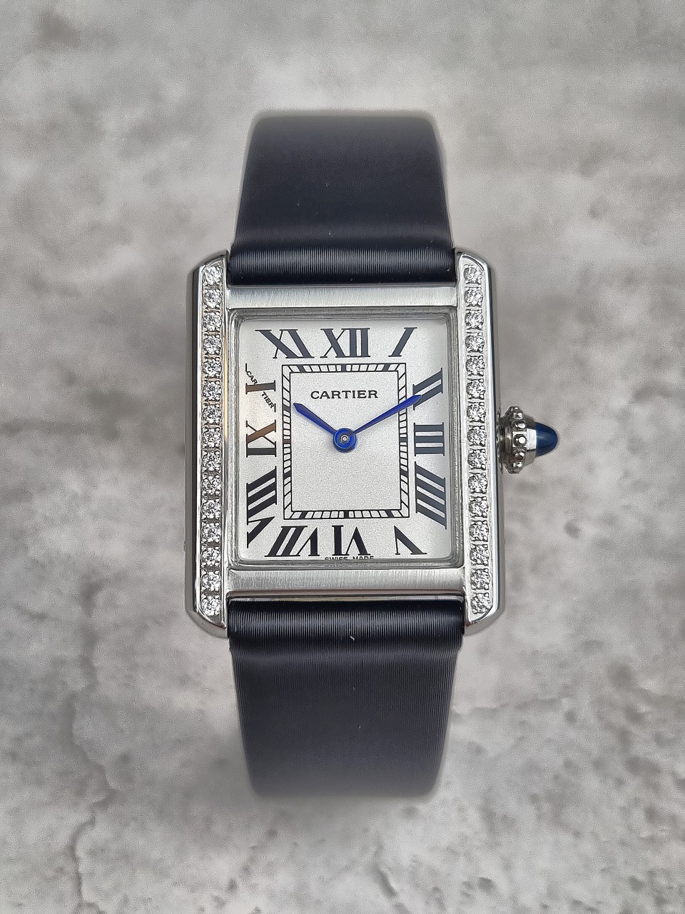 까르띠에 탱크 머스트 워치 다이아 시계