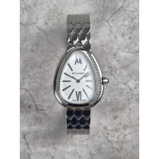 불가리 세르펜티 세두토리 워치 화이트 다이아 시계