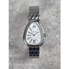 불가리 세르펜티 세두토리 워치 화이트 다이아 시계