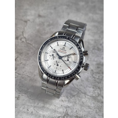 오메가 스피드 마스터 문워치 프로페셔널 화이트 다이얼 시계