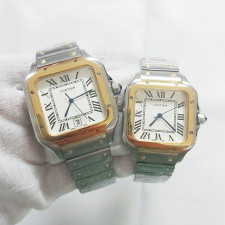 까르띠에 산토스 콤비 시계