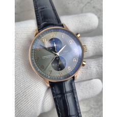 IWC 포르투기저 그레이 다이얼 시계