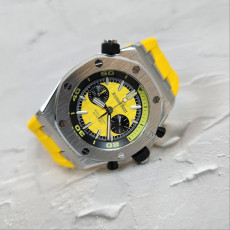 오데마피게 로얄오크 오프셔 다이버 옐로우 다이얼 시계