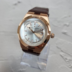 바쉐론 콘스탄틴 오버시즈 4500V 화이트 다이얼 핑크 골드 시계