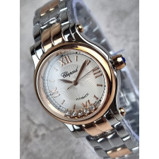 쇼파드 해피 스포츠 콤비 스틸 시계