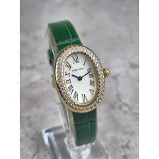 까르띠에 베누아 옐로우 골드 다이아몬드 워치 시계