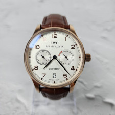 IWC 포르투기저 화이트 다이얼 시계