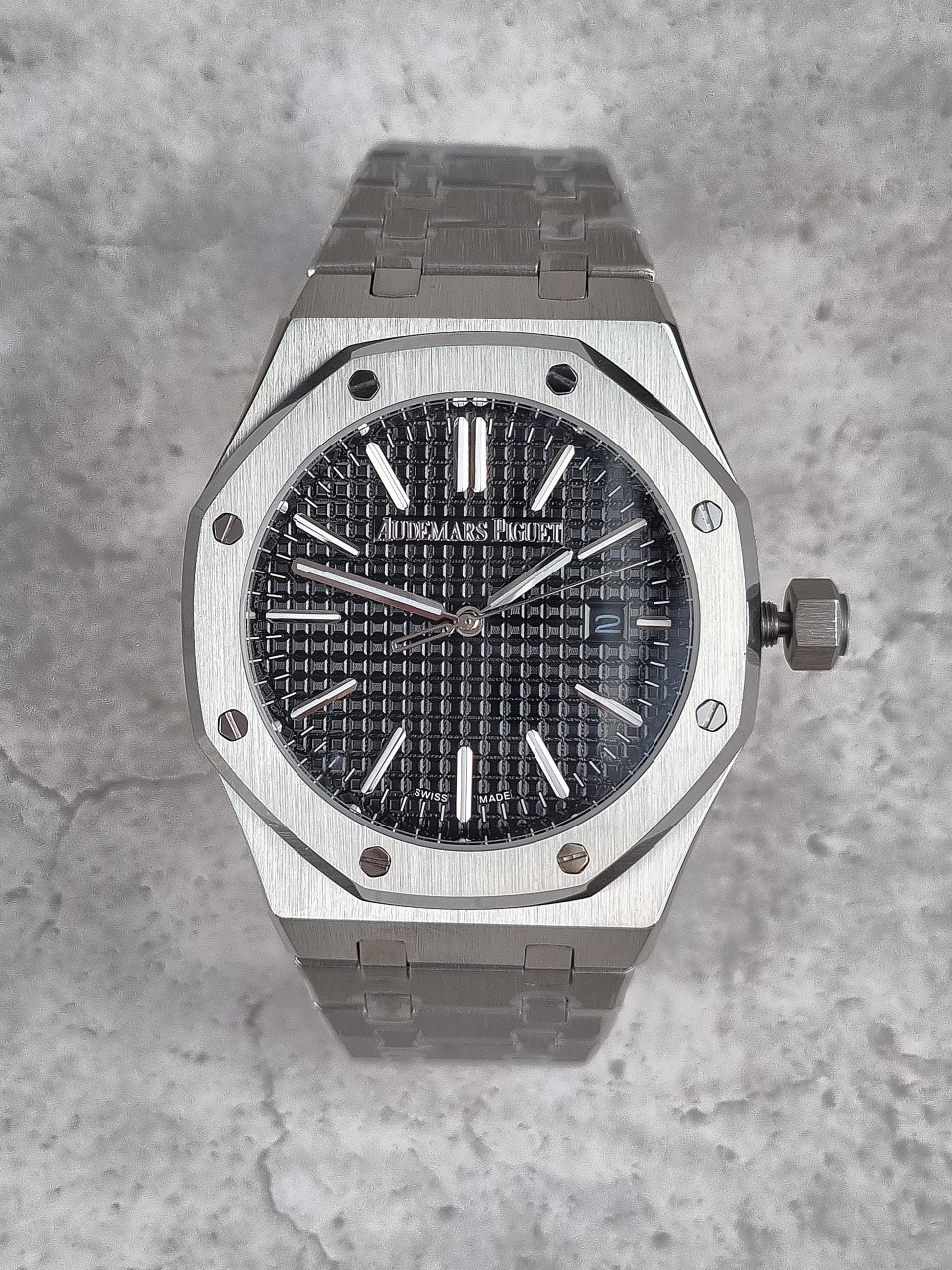 오데마피게 로얄오크 검판 스틸 15510 시계