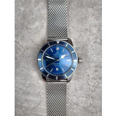 브라이틀링 슈퍼오션 헤리티지 블루 다이얼 시계