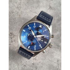 IWC 파일럿 워치 블루 다이얼 IW388101 시계
