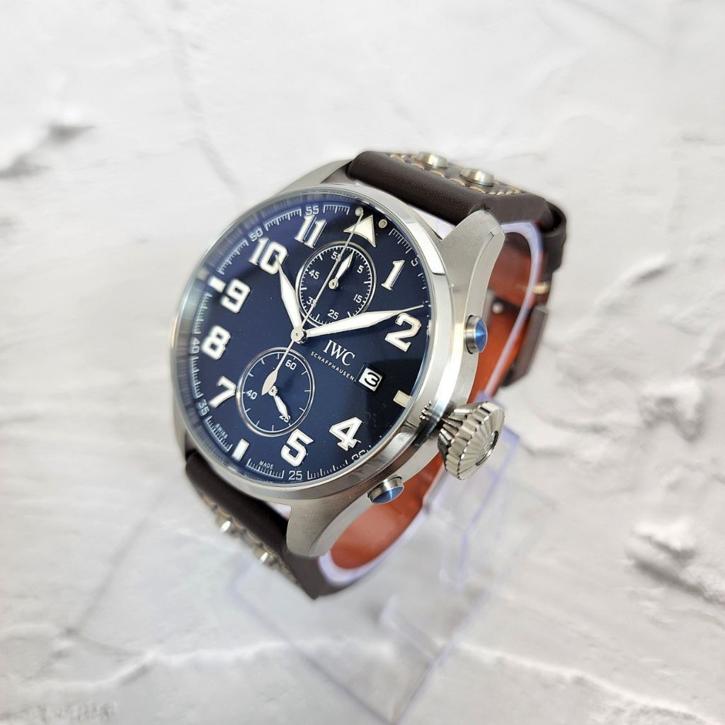 IWC 빅 파일럿 워치 모노푸셔 어린 왕자 에디션 시계