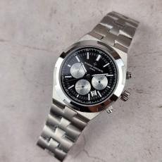 바쉐론 콘스탄틴 오버시즈 5500V 블랙 다이얼 시계