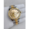 로렉스 스카이드웰러 골드 콤비 시계