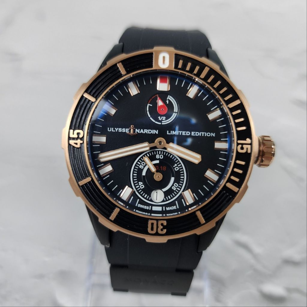 율리스 나르덴 뉴 다이버 모나코 리미티드 에디션 시계