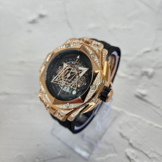 위블로 상블루2 킹골드 블랙 골드 다이아 리미티드 에디션 시계