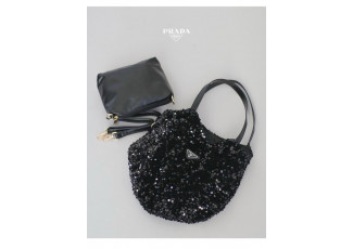 프라다 스팽글 숄더백 (가방)