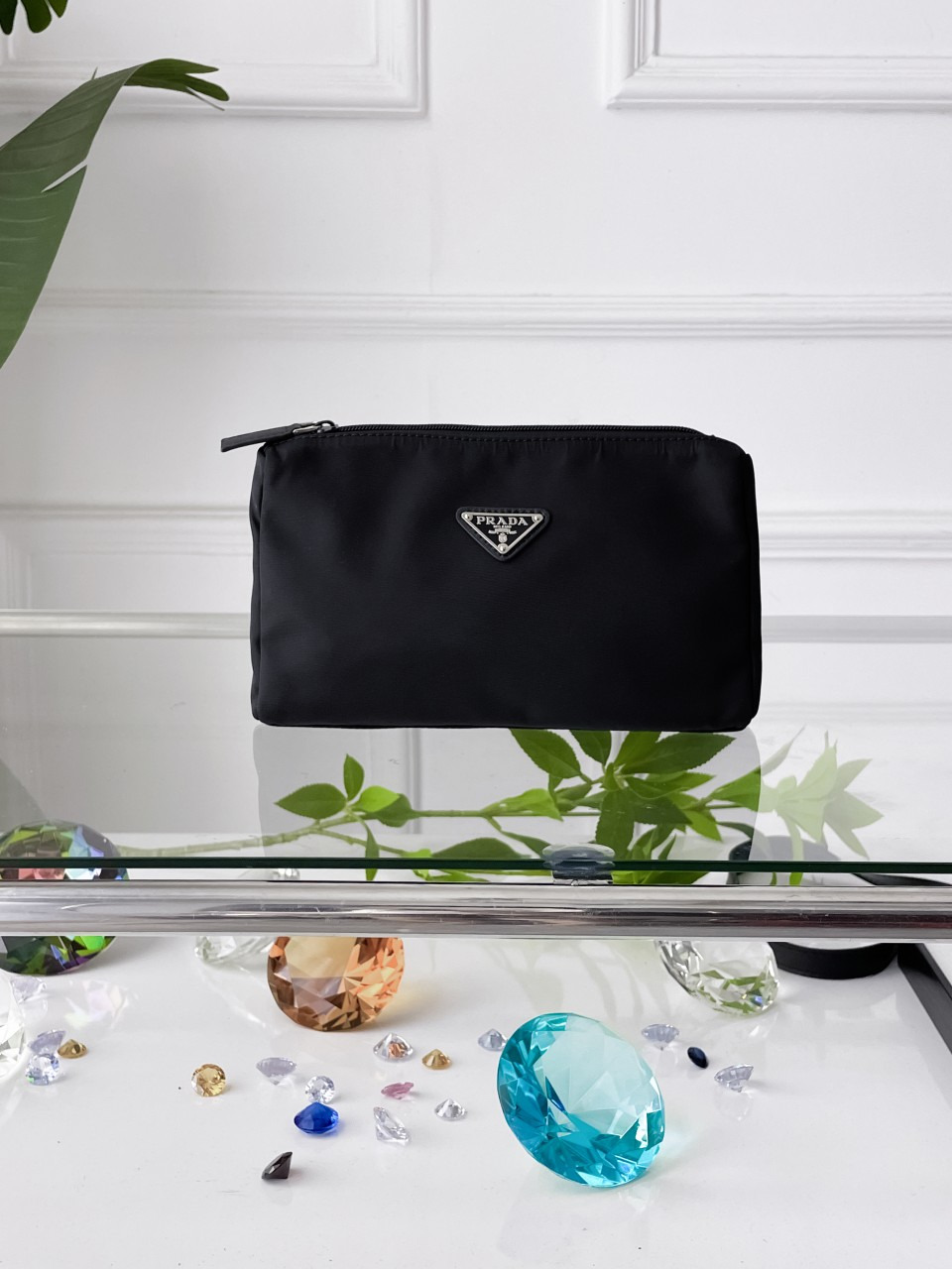 프라다 코스메틱 파우치 가방