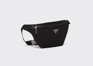 프라다 리나일론 힙색 (가방)