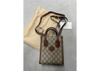 구찌 인터로킹 미니 토트백 (가방)