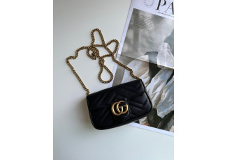 구찌 마몽 수퍼 미니 마틀라세 크로스백 (가방)