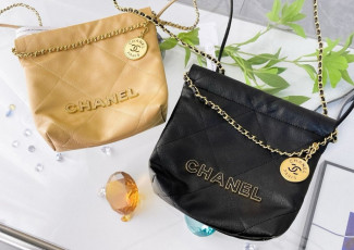 샤넬 22 금장 미니백 (가방)