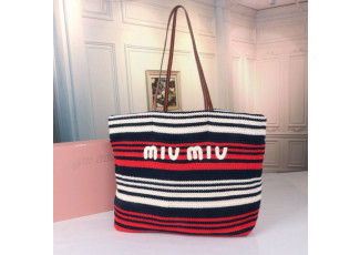 미우미우 크로셰 토트백 라지 (가방)