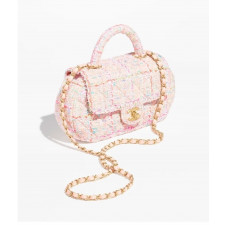 샤넬 트위드 탑핸들백 (가방)