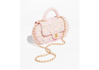 샤넬 트위드 탑핸들백 (가방)