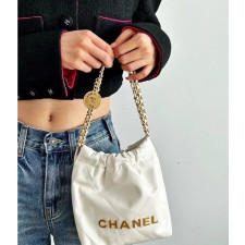 샤넬 미니 22백 화이트 (가방)