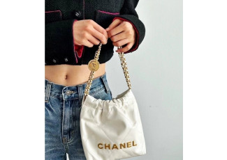 샤넬 미니 22백 화이트 (가방)