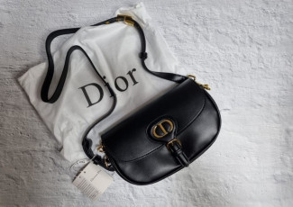 디올 이스트웨스트 바비백 블랙 (가방)